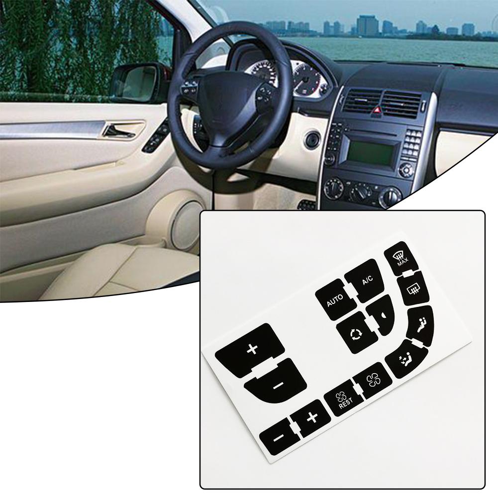 Trim Restorer Plastic - Car Vinyl Center Control Button Repair