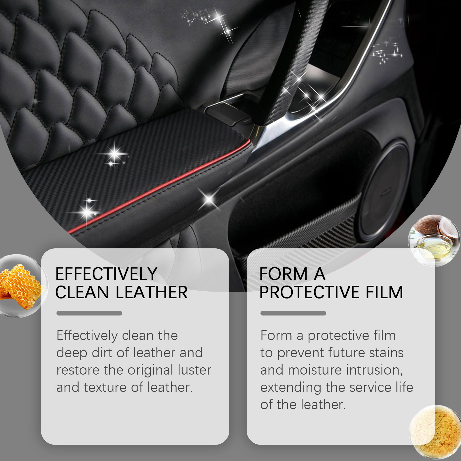 Car Leather Care Balm Interior - Leather Cleaner Interior ulasan dan harga