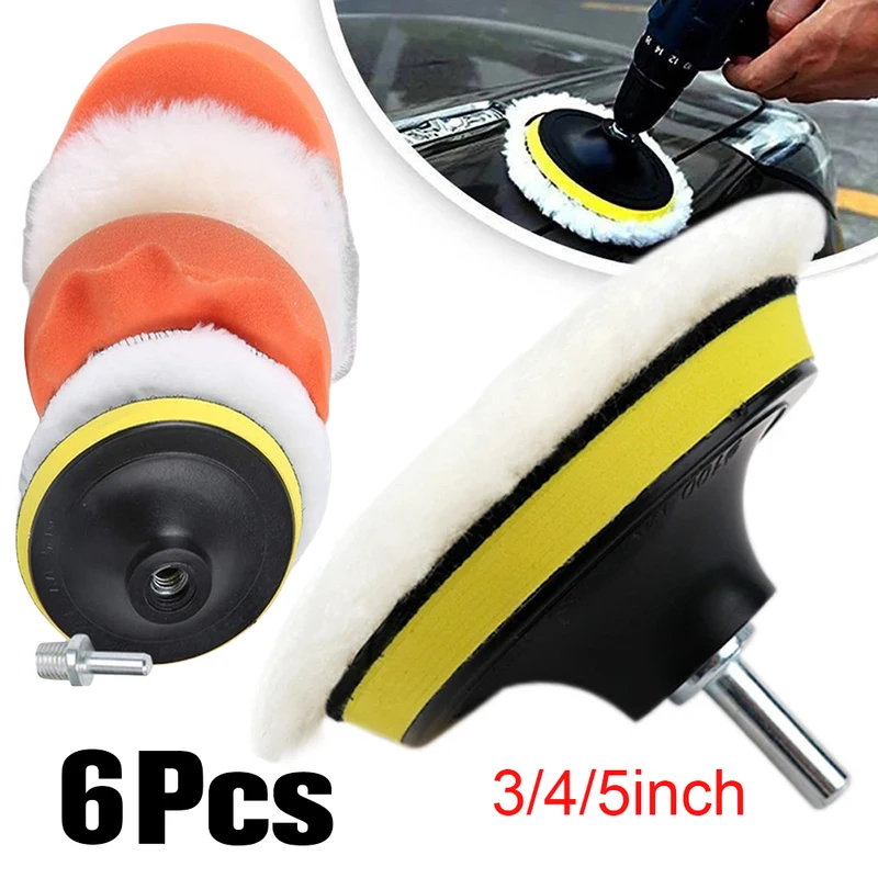 3/4/5 Inch Car Polisher Pads K - Polish Pad Set Buffer ulasan dan harga