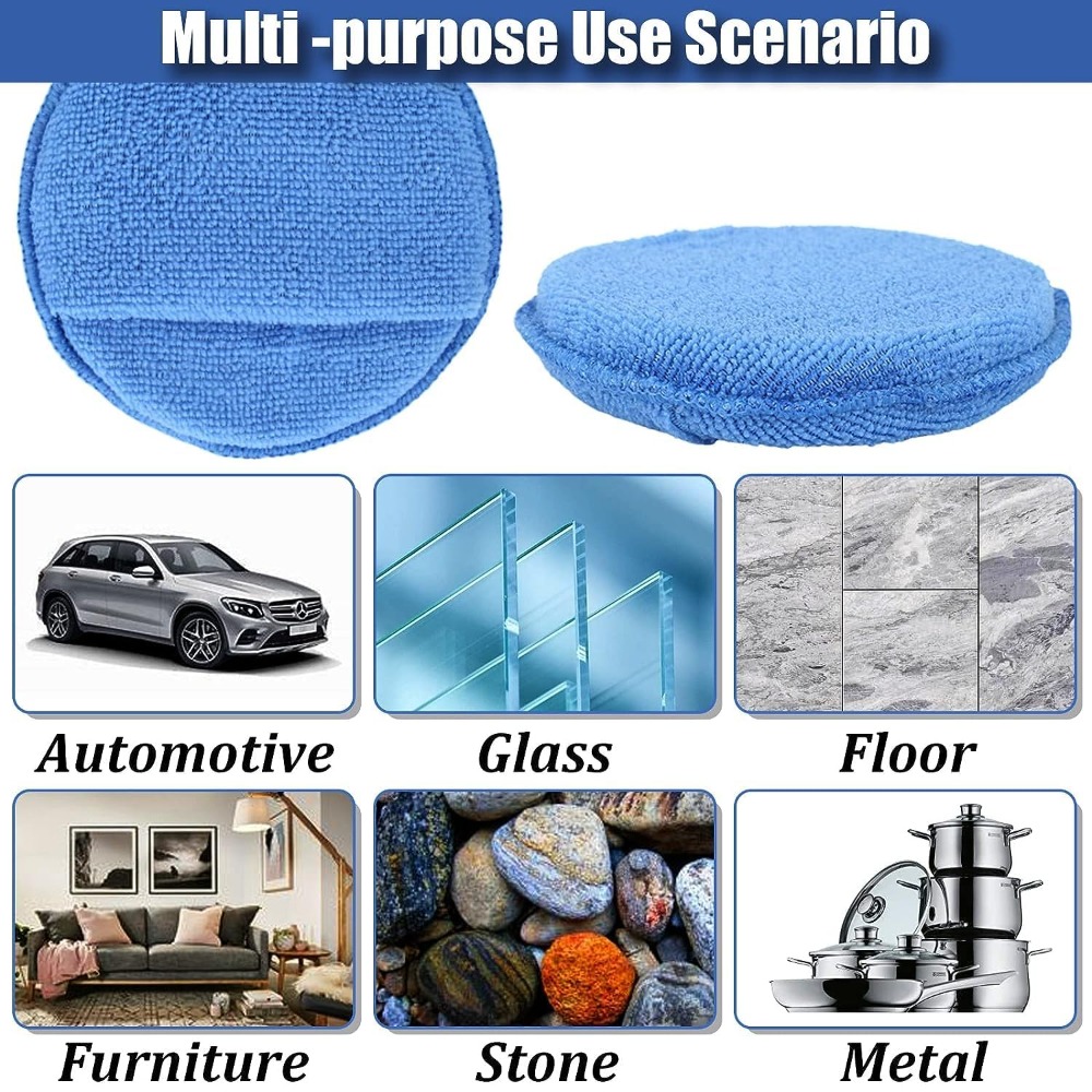 Microfiber Wax Applicator Pads - Wax Applicator Pad ulasan dan harga