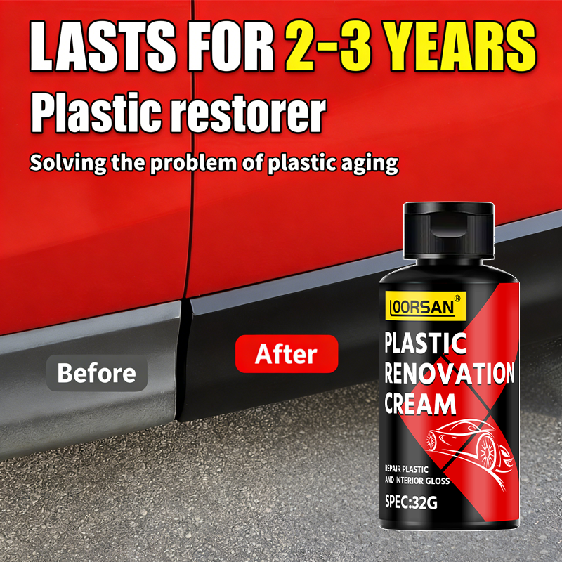 LOORSAN Plastic Renovation Cre - Trim Restorer Plastic ulasan dan harga