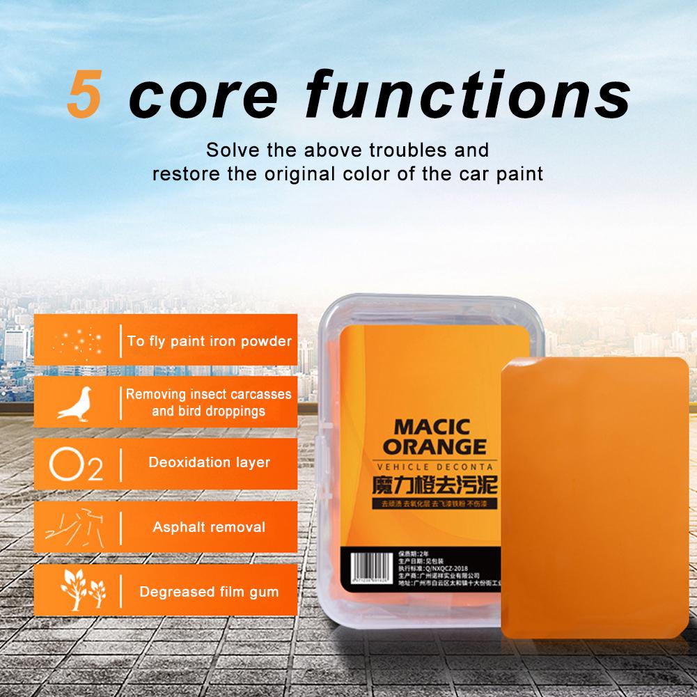 Magic Orange Car Wash Clay Bar - Clay Bar Lubricant ulasan dan harga