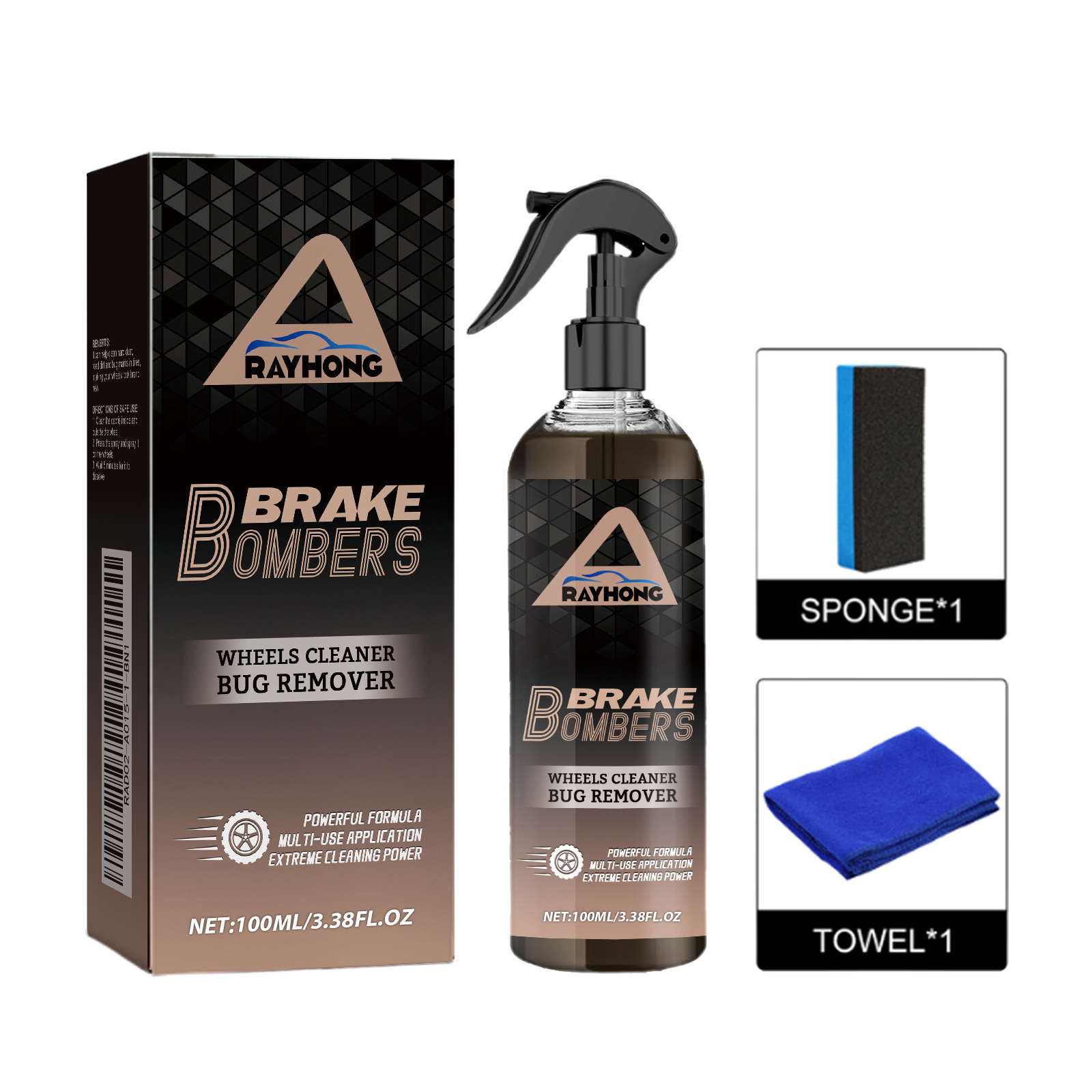 120ml Non Acid Wheel Cleaner B - Wheel Cleaner Alloy ulasan dan harga