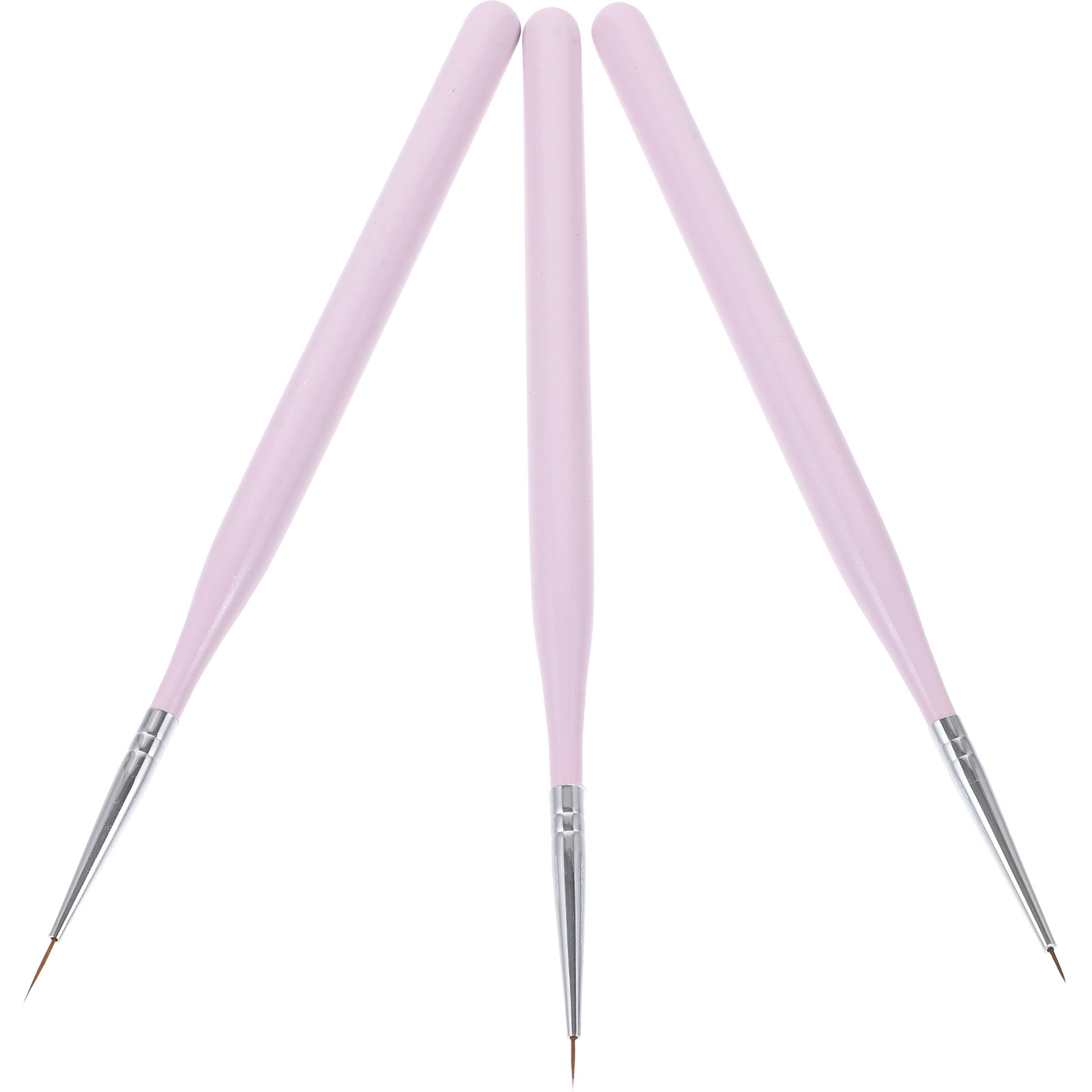 3Pcs Nail Art Pens Fine Tip Li - Detailing Brush Set ulasan dan harga