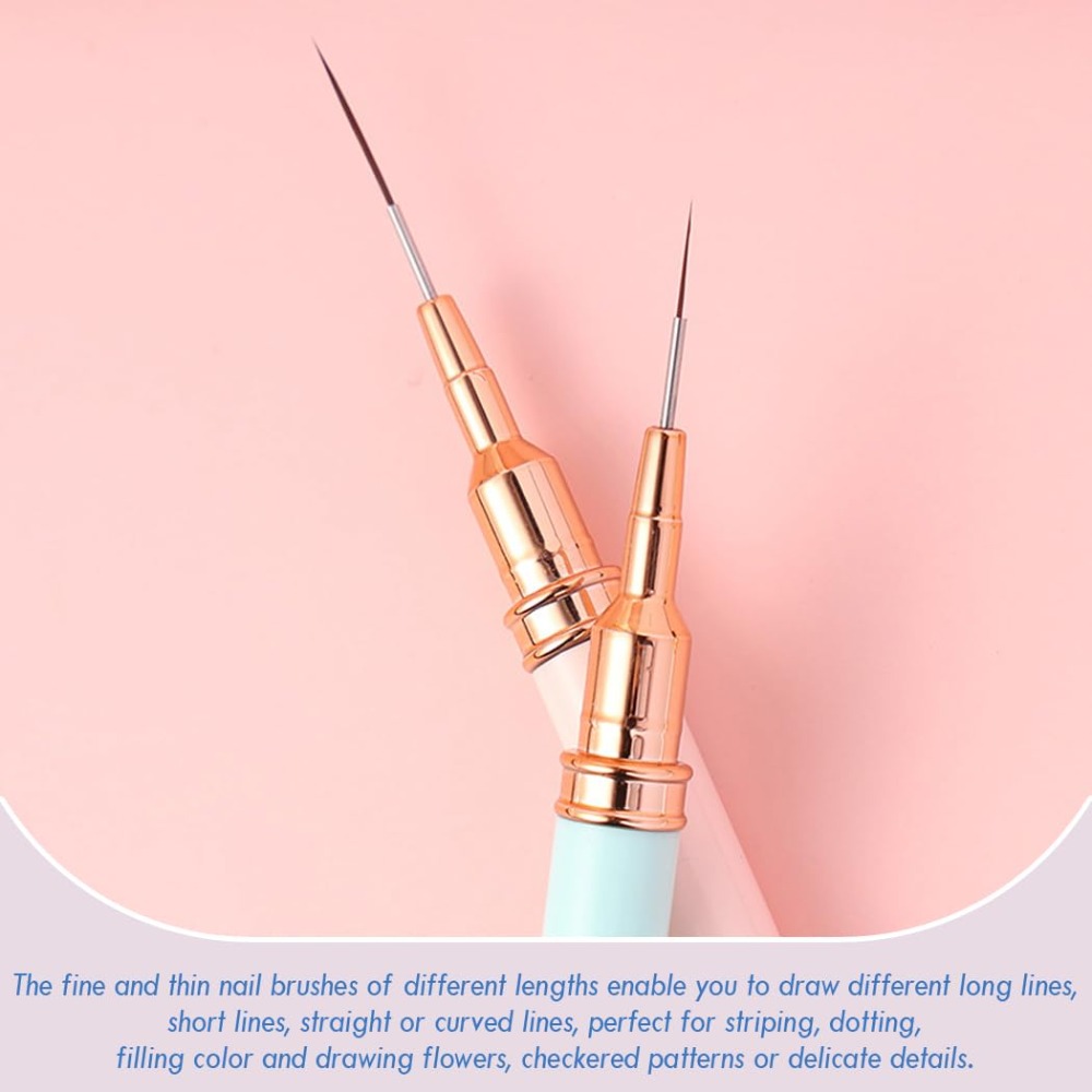Professional Nail Art Liner Br - Detailing Brush Set ulasan dan harga