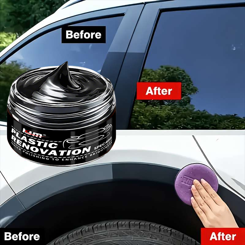 KJM Deep Black Gloss Car Renov - Trim Restorer Plastic ulasan dan harga